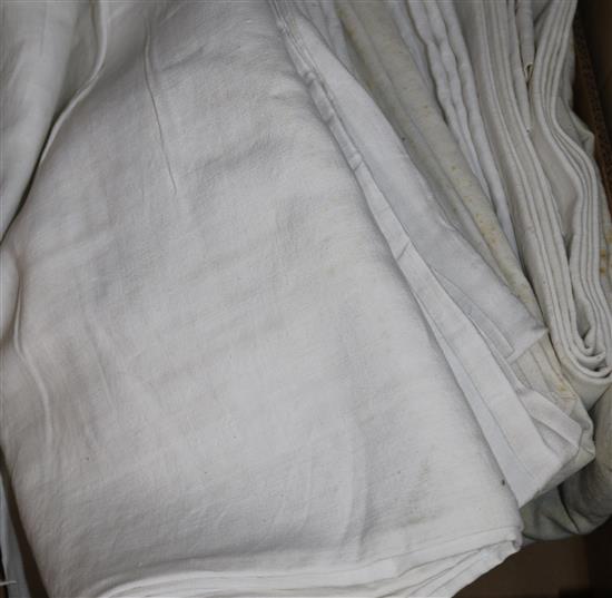 Six linen sheets